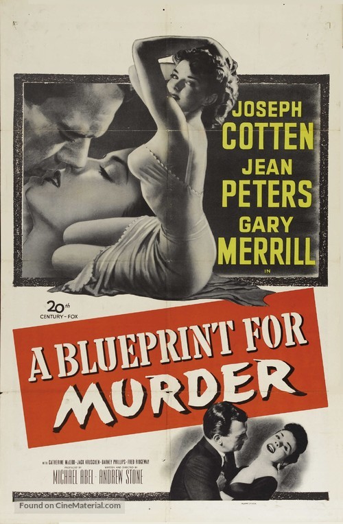 A Blueprint for Murder - Movie Poster