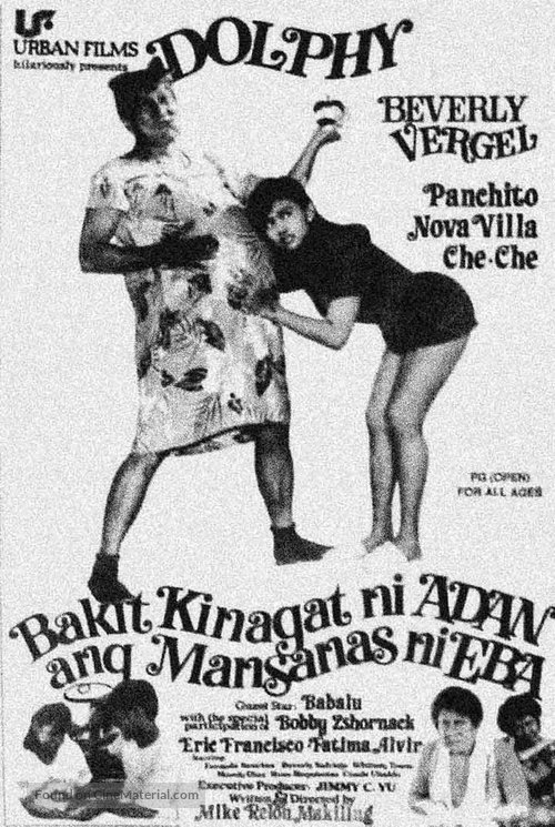 Bakit kinagat ni Adan ang mansanas ni Eba - Philippine Movie Poster