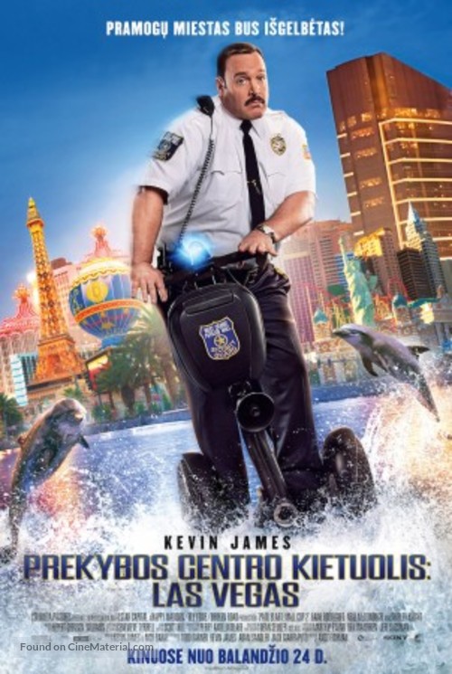 Paul Blart: Mall Cop 2 - Lithuanian Movie Poster