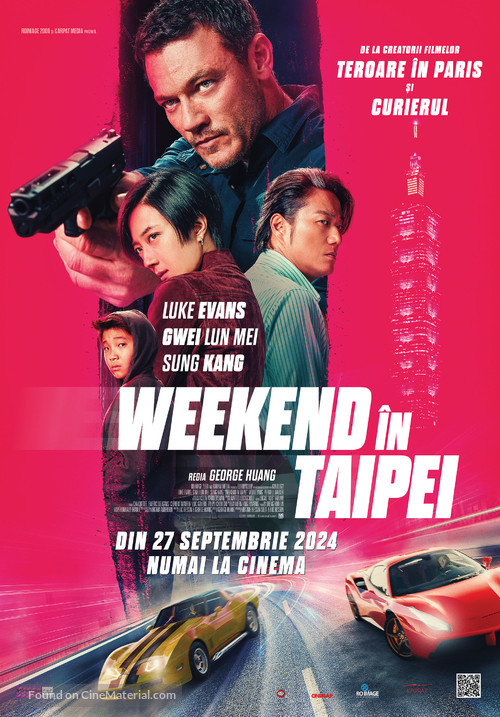 Weekend in Taipei - Romanian Movie Poster