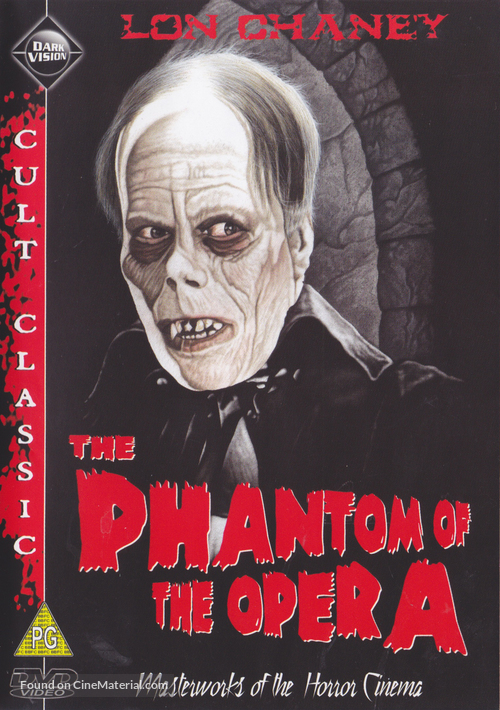 The Phantom of the Opera - British Movie Cover