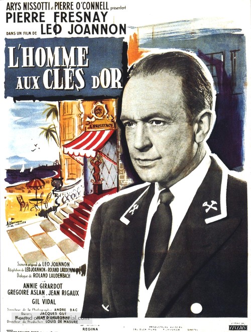 L&#039;homme aux clefs d&#039;or - French Movie Poster