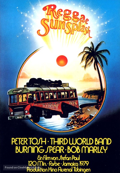 Reggae Sunsplash - German Movie Poster