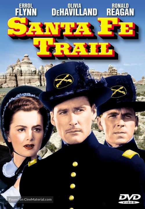 Santa Fe Trail - DVD movie cover