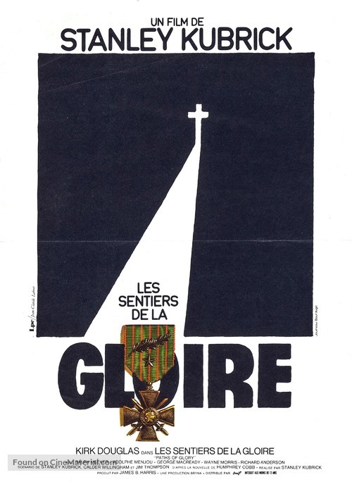 Paths of Glory - French Movie Poster