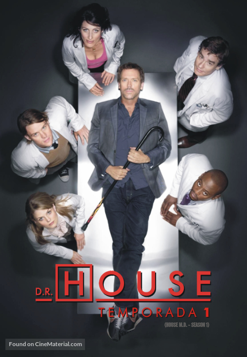 &quot;House M.D.&quot; - Argentinian DVD movie cover