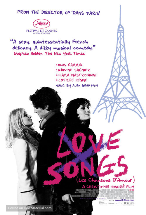 Les chansons d&#039;amour - Movie Poster