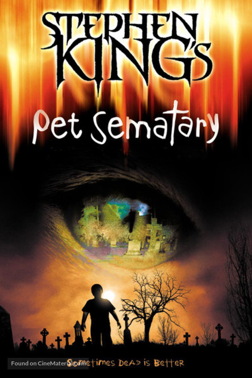 Pet Sematary - DVD movie cover