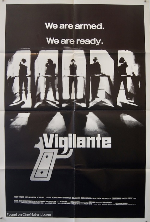 Vigilante - British Movie Poster