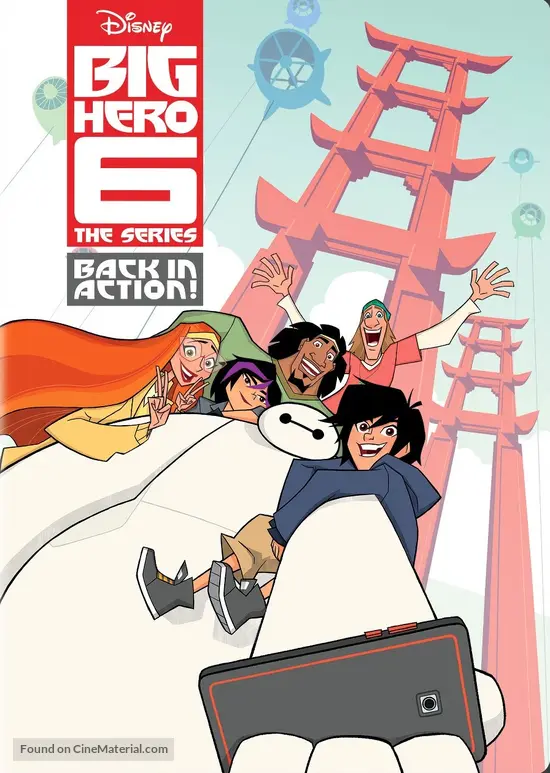 &quot;Big Hero 6 The Series&quot; - DVD movie cover