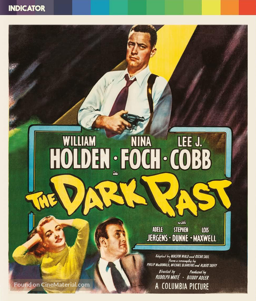 The Dark Past - British Blu-Ray movie cover