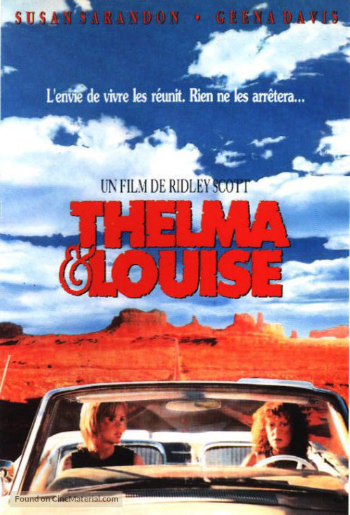 Thelma And Louise - French Movie Poster