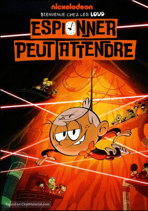 No Time to Spy: A Loud House Movie - French Movie Poster