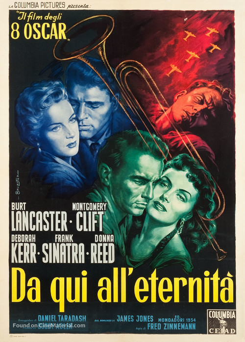 From Here to Eternity - Italian Movie Poster