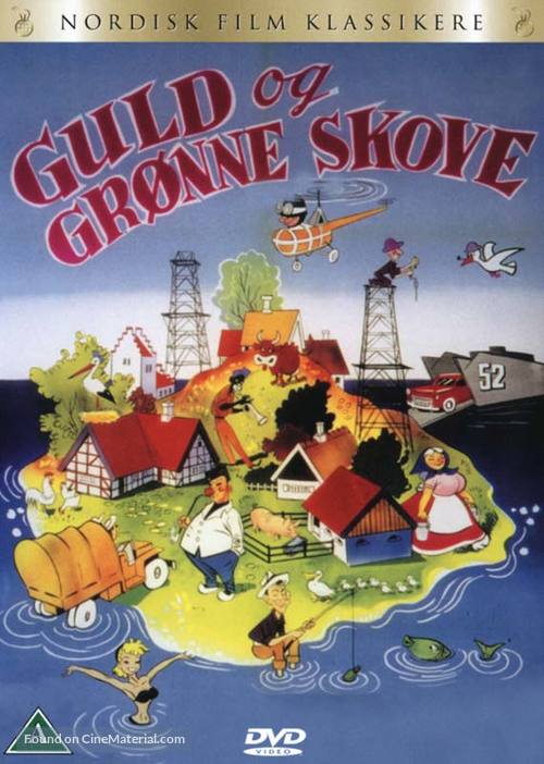 Guld og gr&oslash;nne skove - Danish DVD movie cover