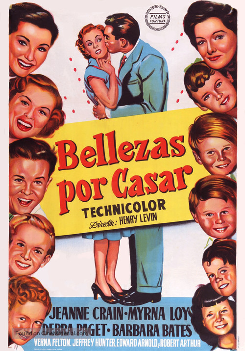 Belles on Their Toes - Spanish Movie Poster