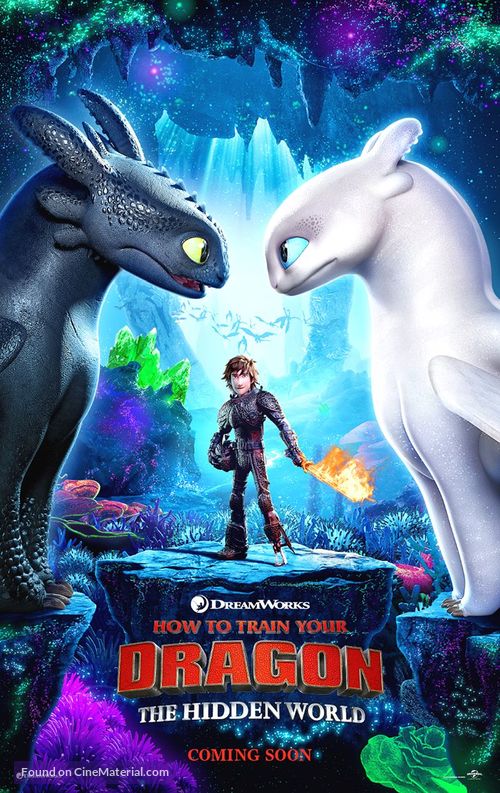 How to Train Your Dragon: The Hidden World - British Movie Poster