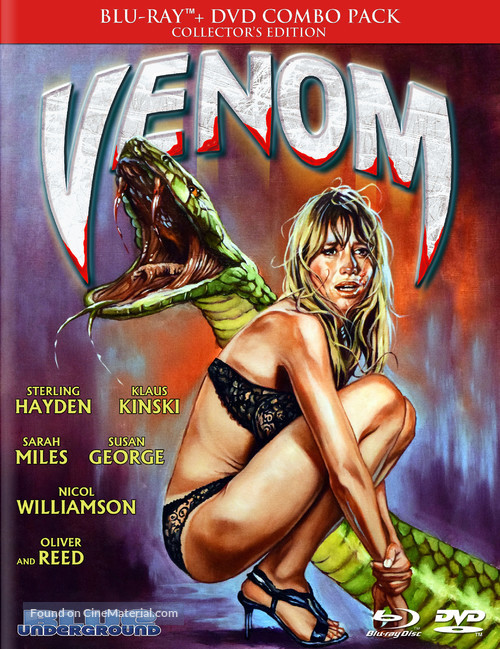 Venom - Blu-Ray movie cover