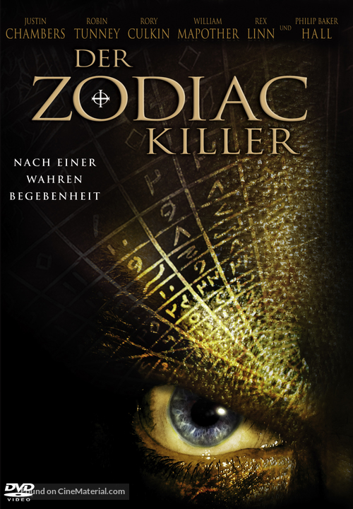 The Zodiac - German DVD movie cover