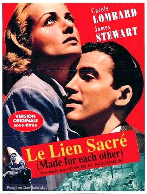 Made for Each Other - French Movie Poster