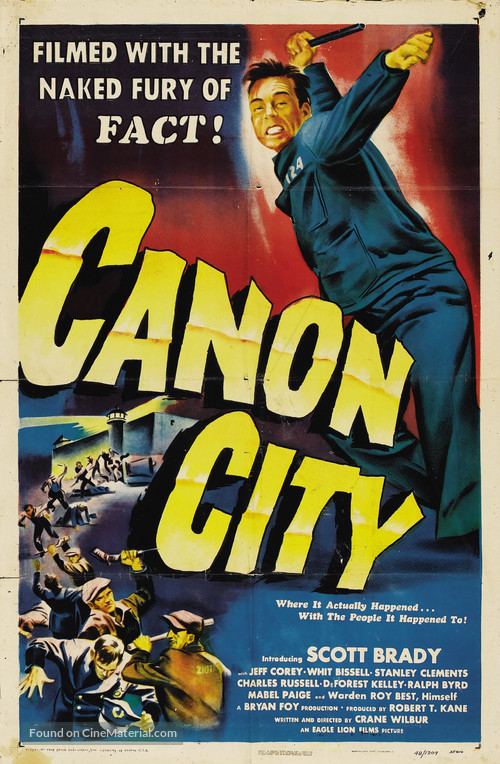 Canon City - Theatrical movie poster