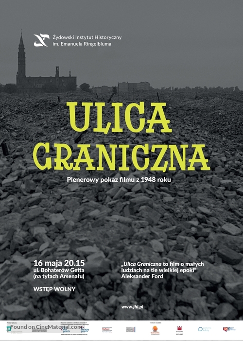 Ulica Graniczna - Polish Movie Poster