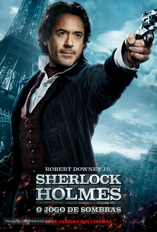 Sherlock Holmes: A Game of Shadows - Brazilian Movie Poster