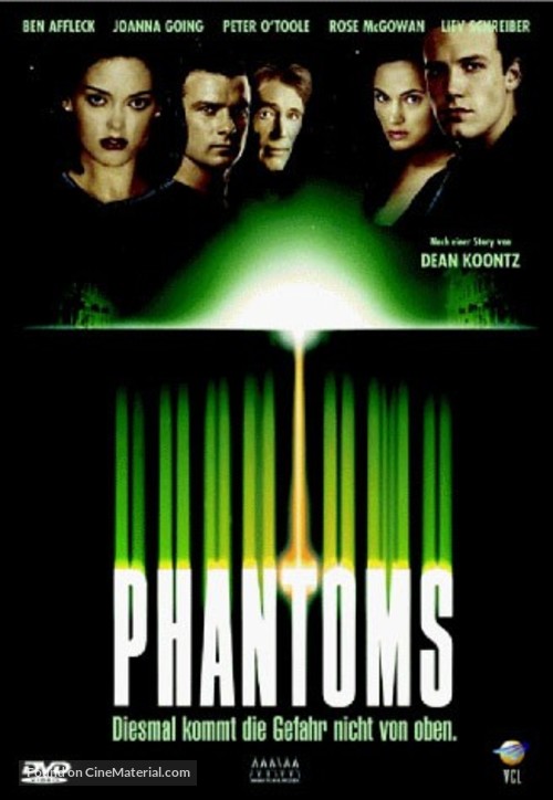 Phantoms - German DVD movie cover