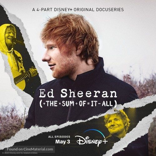 &quot;Ed Sheeran: The Sum of It All&quot; - Movie Poster