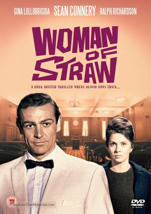 Woman of Straw - British DVD movie cover