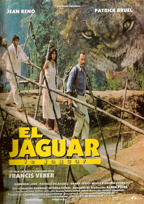 Le jaguar - Spanish Movie Poster