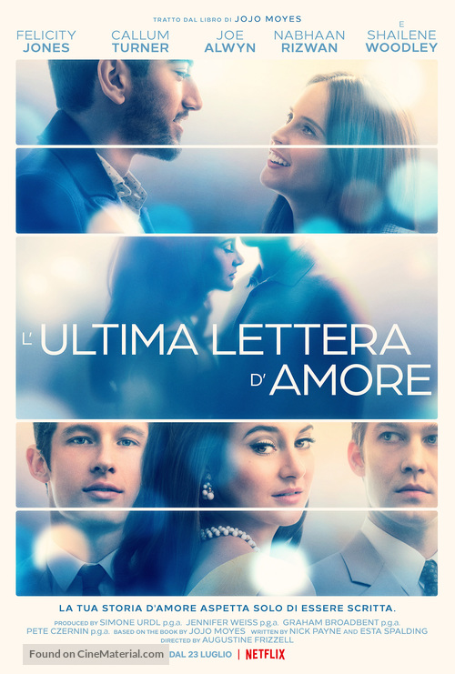 Last Letter from Your Lover - Italian Movie Poster