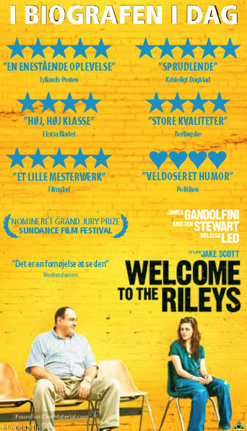 Welcome to the Rileys - Danish Movie Poster