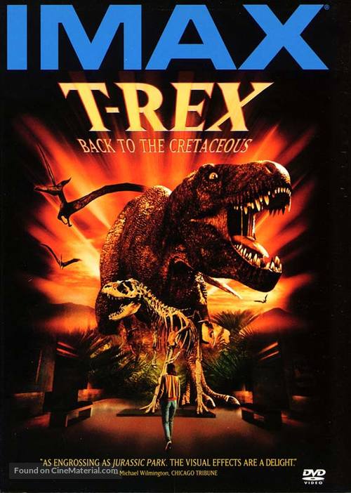 T-Rex: Back to the Cretaceous - DVD movie cover