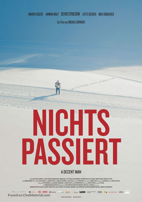 Nichts passiert - Swiss Movie Poster