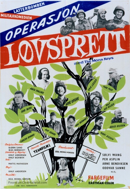 Operasjon L&oslash;vsprett - Norwegian Movie Poster