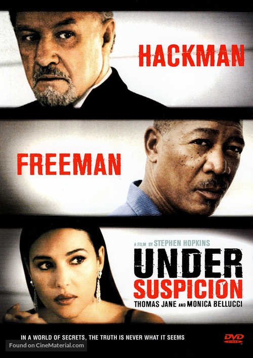 Under Suspicion - DVD movie cover