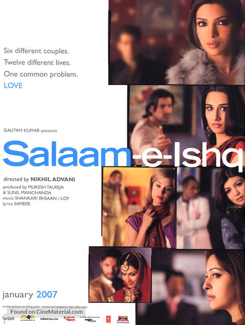 Salaam E Ishq - Indian Movie Poster