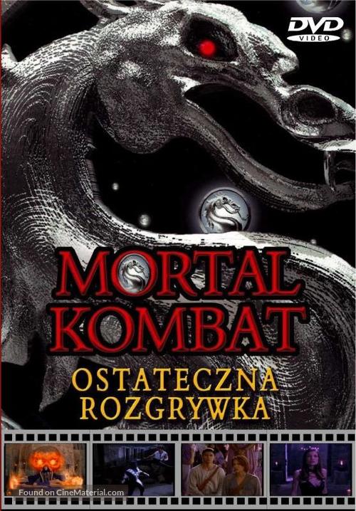 Mortal Kombat - Polish DVD movie cover