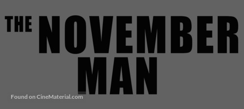 The November Man - Logo