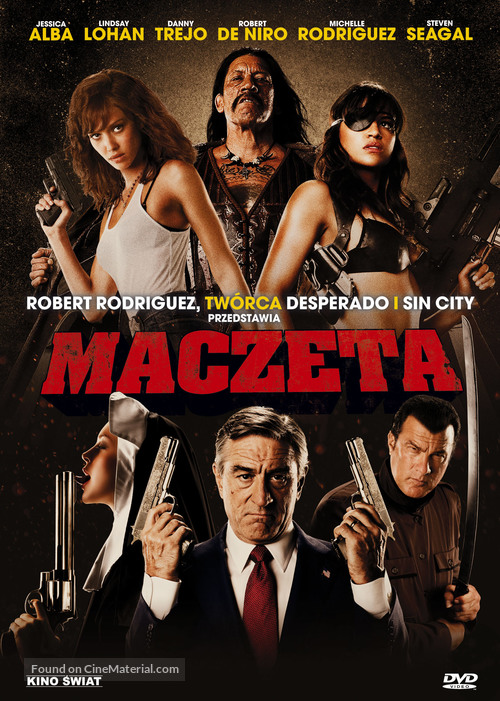 Machete - Polish DVD movie cover