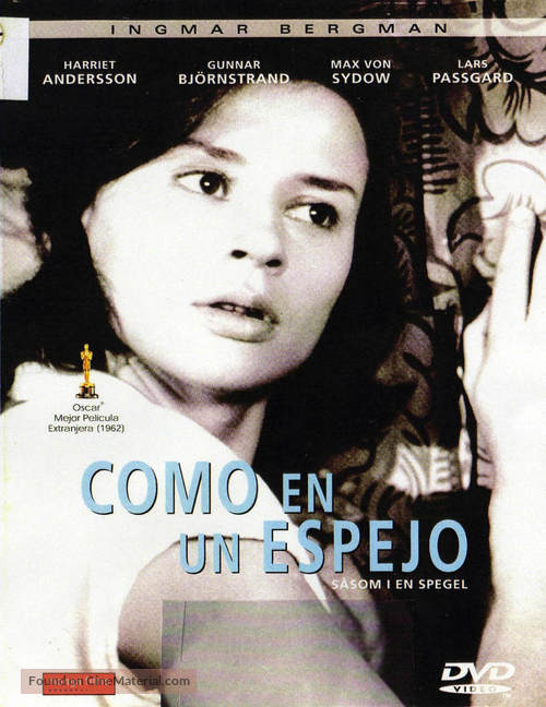 S&aring;som i en spegel - Spanish DVD movie cover