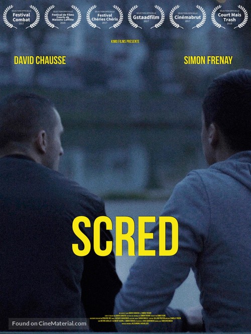 Scred - French Movie Poster