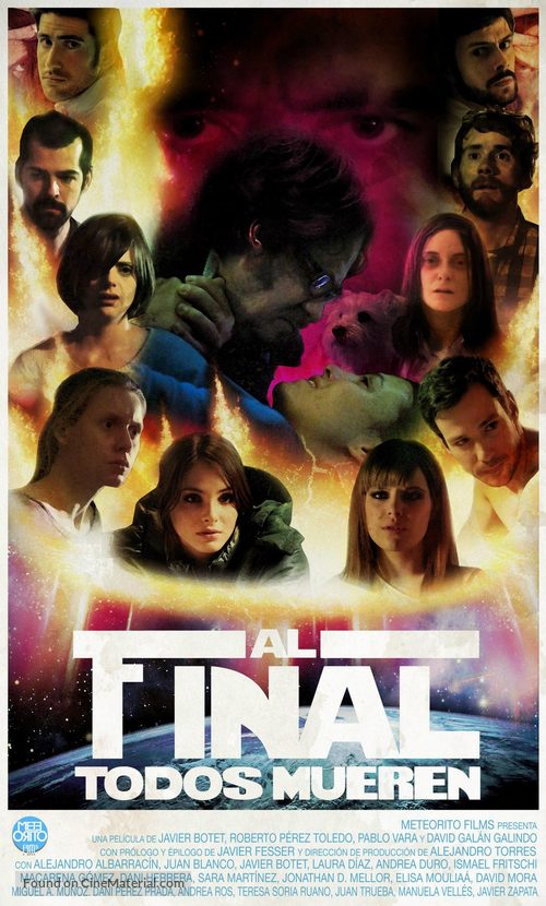 Al final todos mueren - Spanish Movie Poster