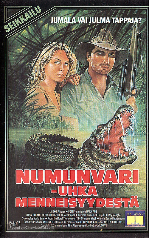 Dark Age - Finnish VHS movie cover