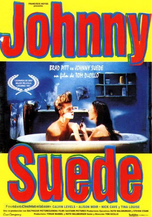 Johnny Suede - Spanish poster