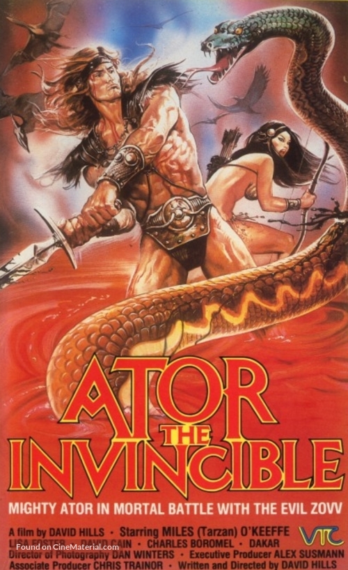 Ator 2 - L&#039;invincibile Orion - Vietnamese VHS movie cover