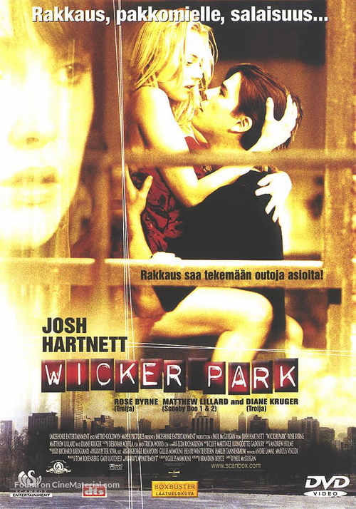 Wicker Park - Finnish DVD movie cover
