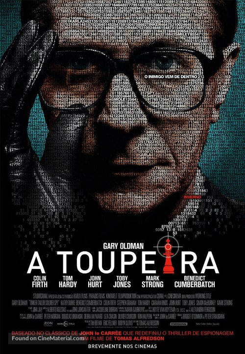 Tinker Tailor Soldier Spy - Portuguese Movie Poster