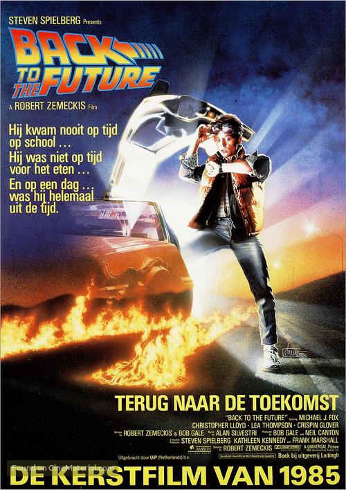 Back to the Future - Dutch Movie Poster